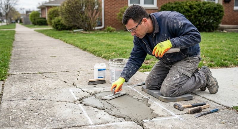 Concrete Apron Repair in Corpus Christi, TX